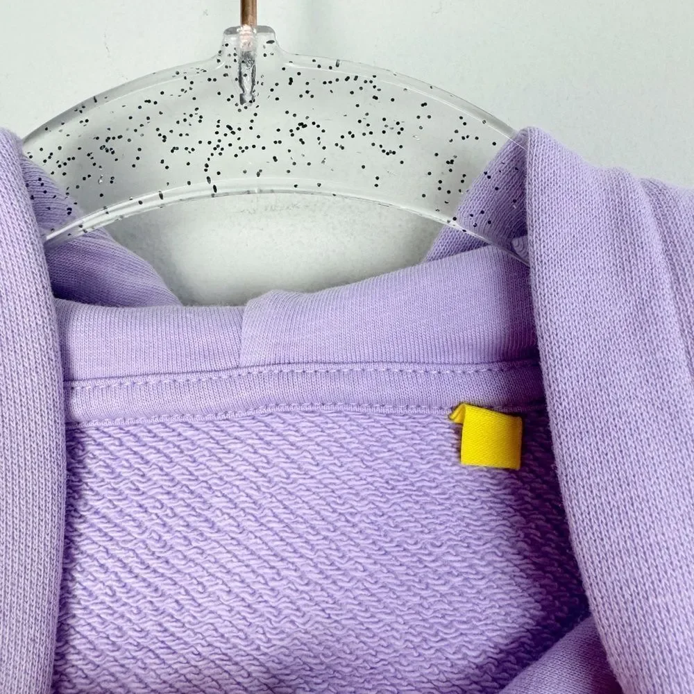 OFF-WHITE | NEW Kid’s Light Purple & White Cotton Logo Hoodie Youth Size 10